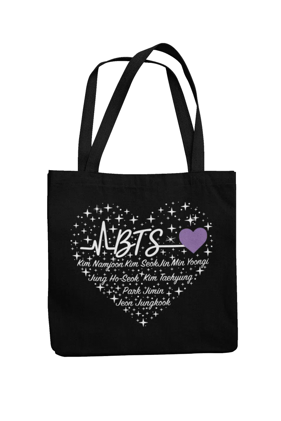 Totebag BTS OT7 | Heart Names 1