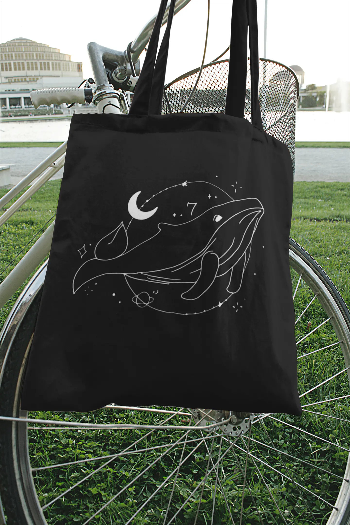 Totebag BTS Whale 7 | Luna y Estrellas 2