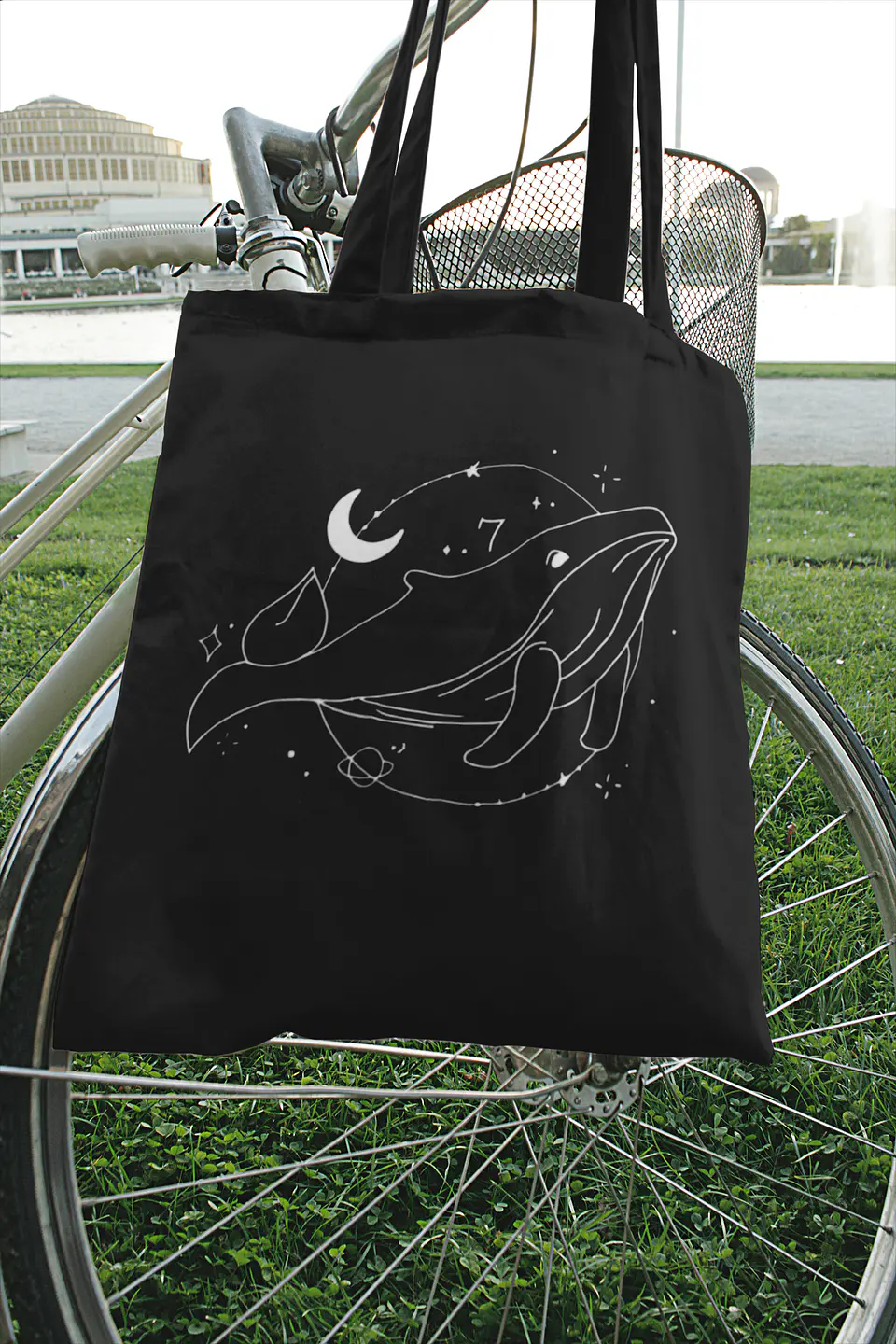 Totebag BTS Whale 7 | Luna y Estrellas 2