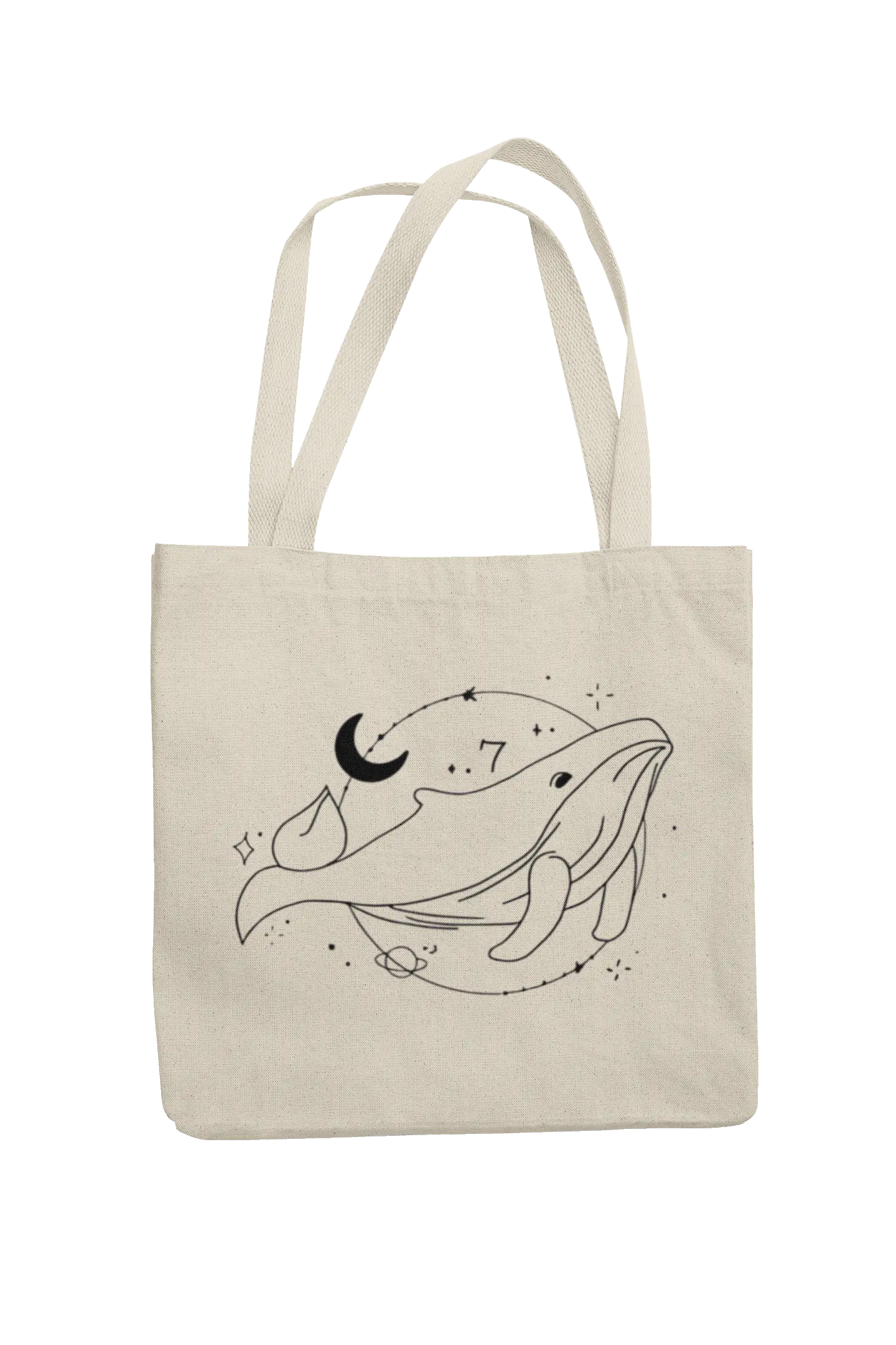 Totebag BTS Whale 7 | Luna y Estrellas 3