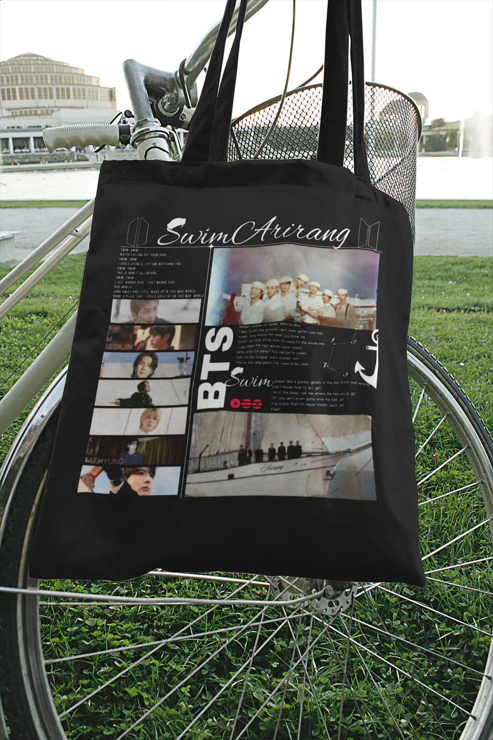 Totebag BTS OT7 | Swim Arirang 2