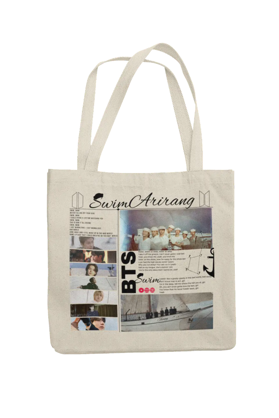Totebag BTS OT7 | Swim Arirang 3