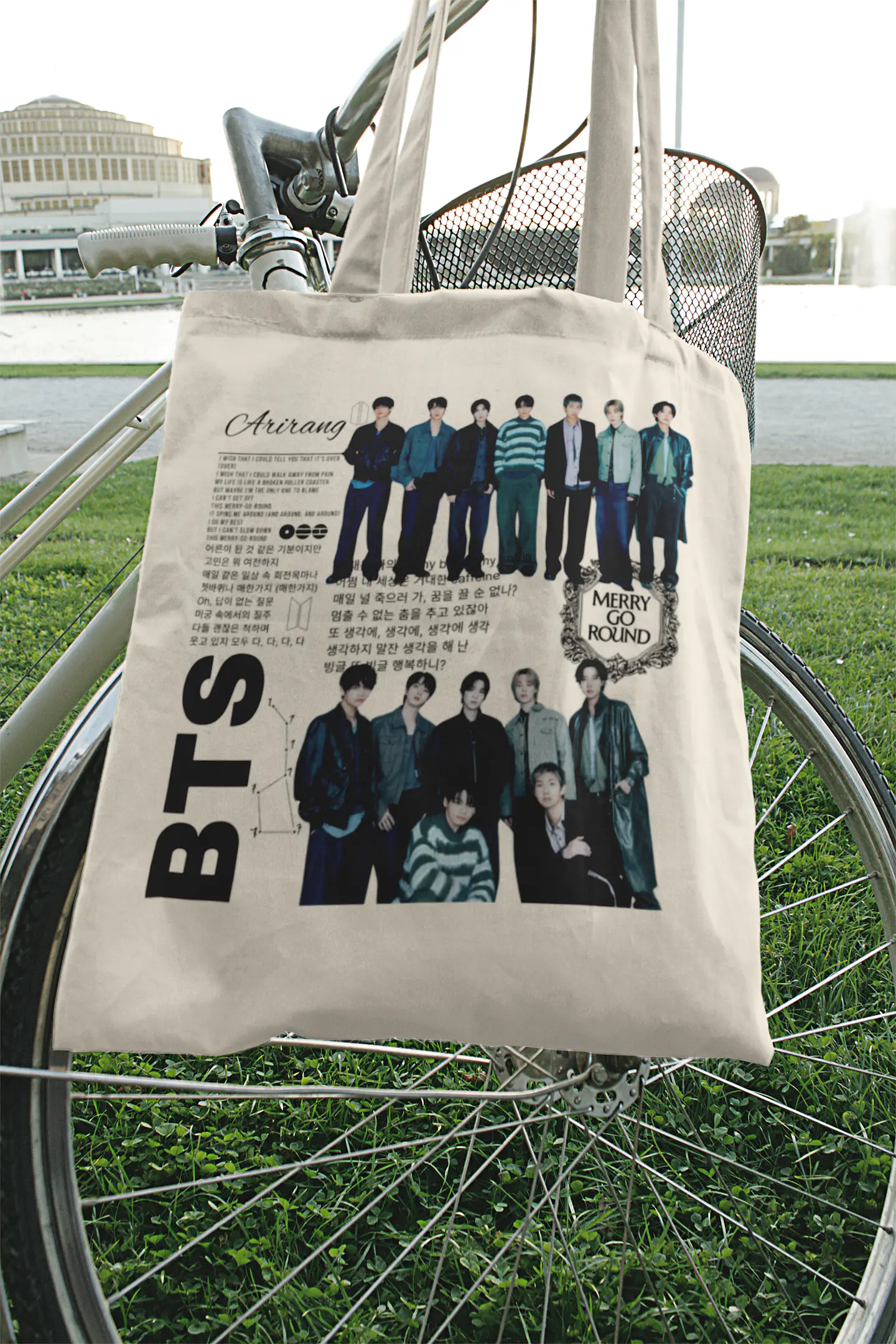 Totebag BTS OT7 | Arirang Merry Go Round 4
