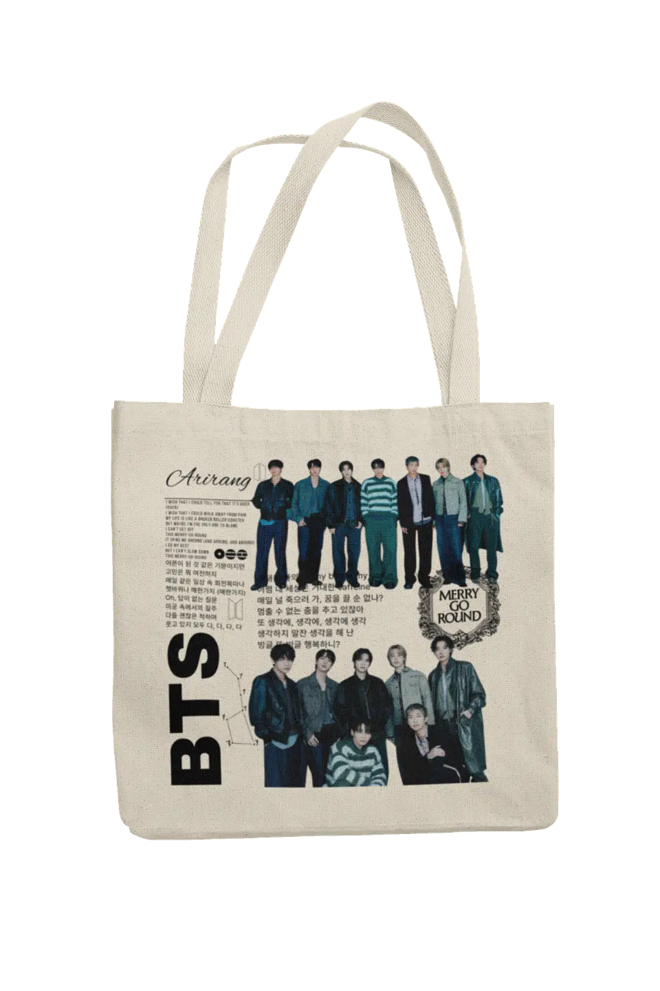 Totebag BTS OT7 | Arirang Merry Go Round 3