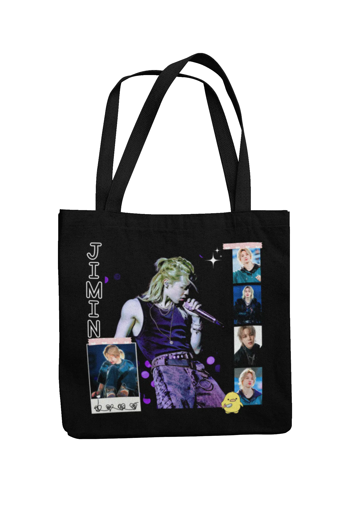 Totebag BTS Jimin | Purple Stage Collage 1