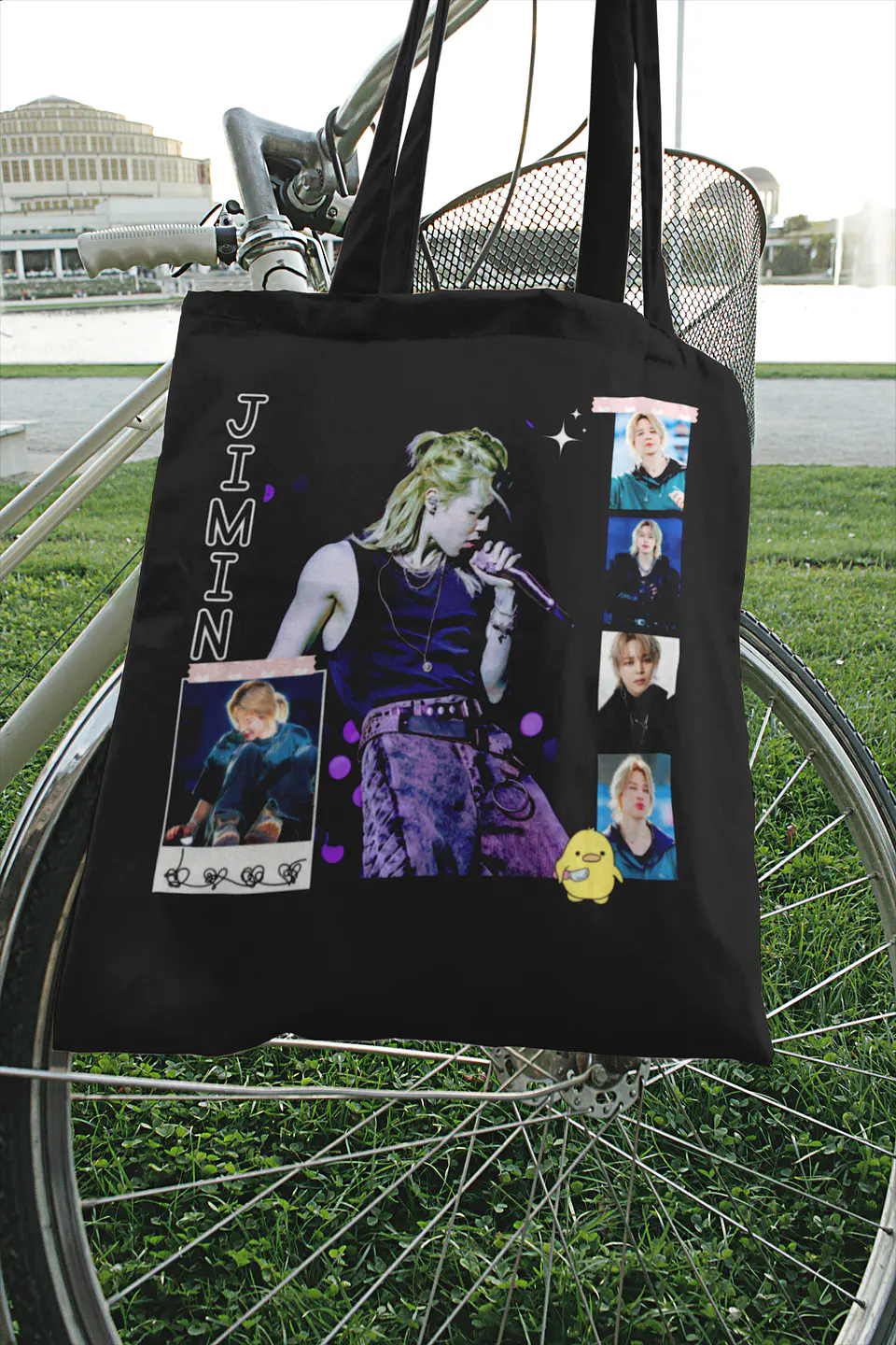Totebag BTS Jimin | Purple Stage Collage 2