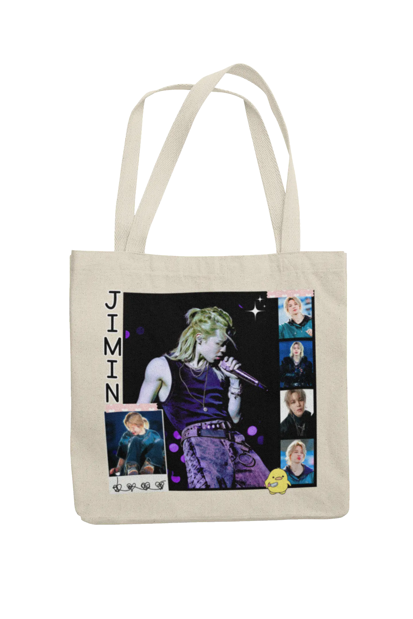 Totebag BTS Jimin | Purple Stage Collage 3