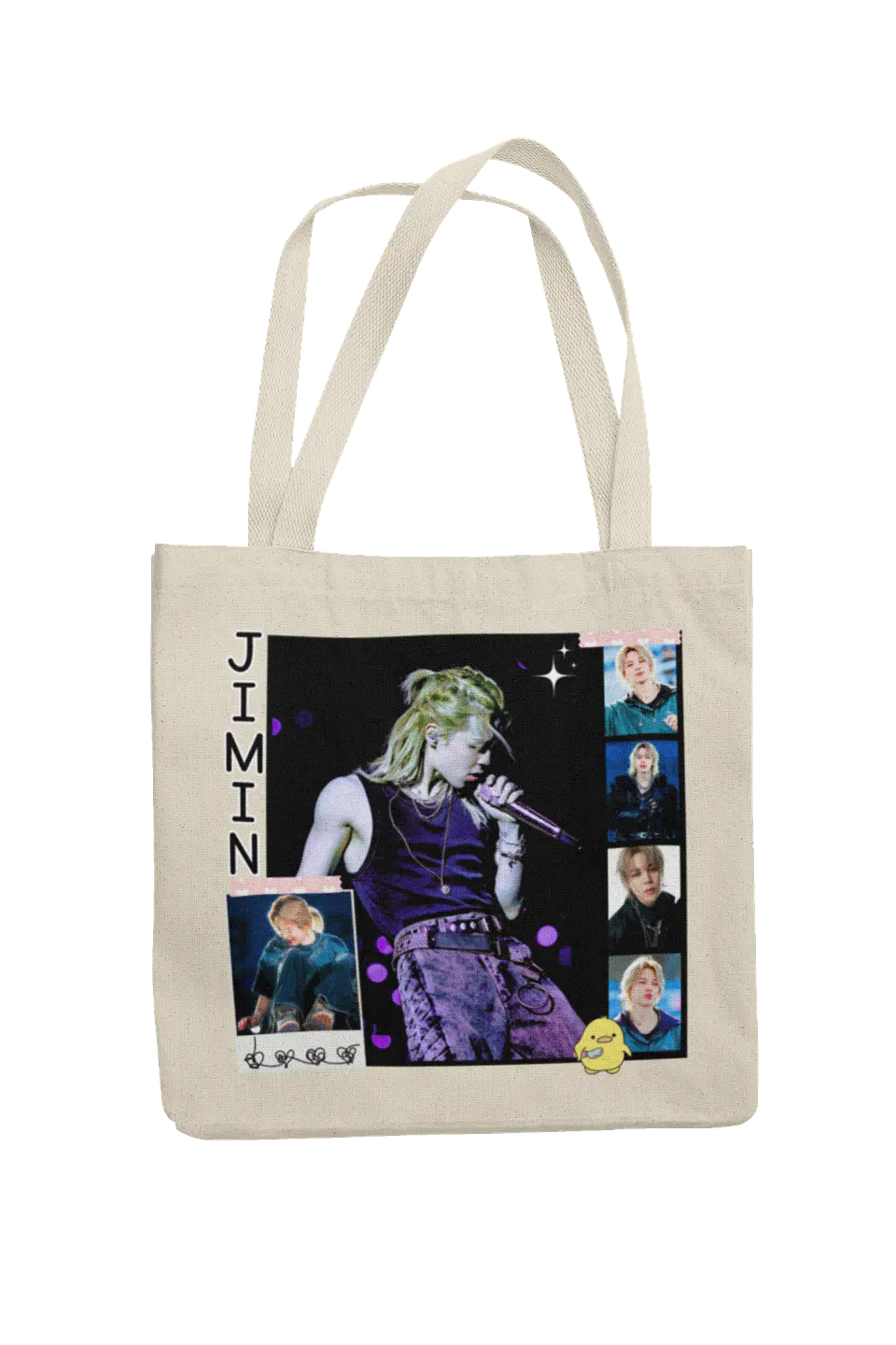 Totebag BTS Jimin | Purple Stage Collage 3