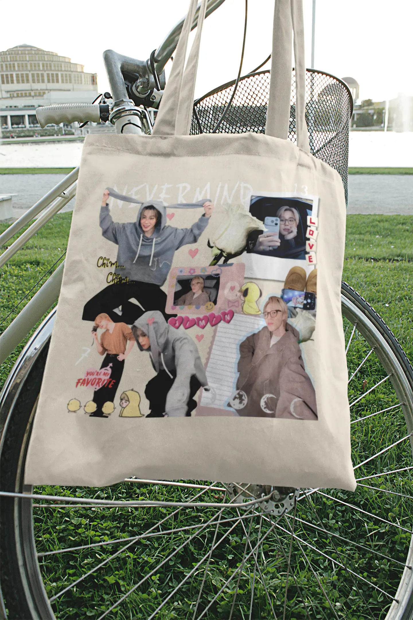 Totebag BTS Jimin | Nevermind Diary 2