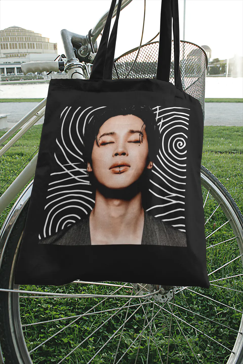 Totebag BTS Jimin | FACE Ivory 2