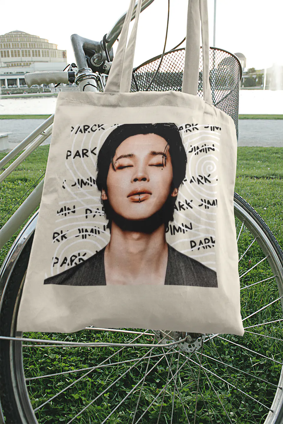 Totebag BTS Jimin | FACE Ivory 4