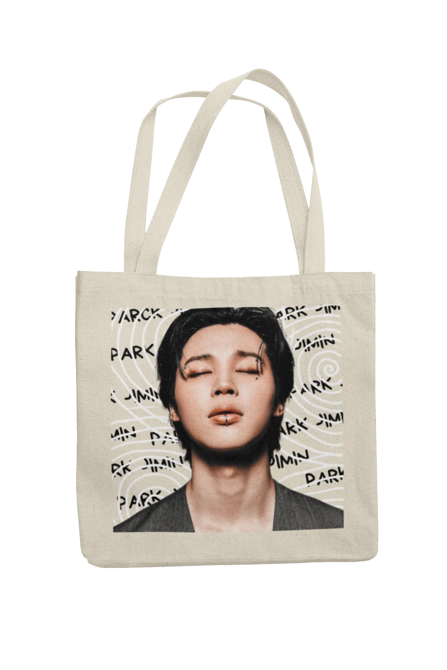 Totebag BTS Jimin | FACE Ivory 3