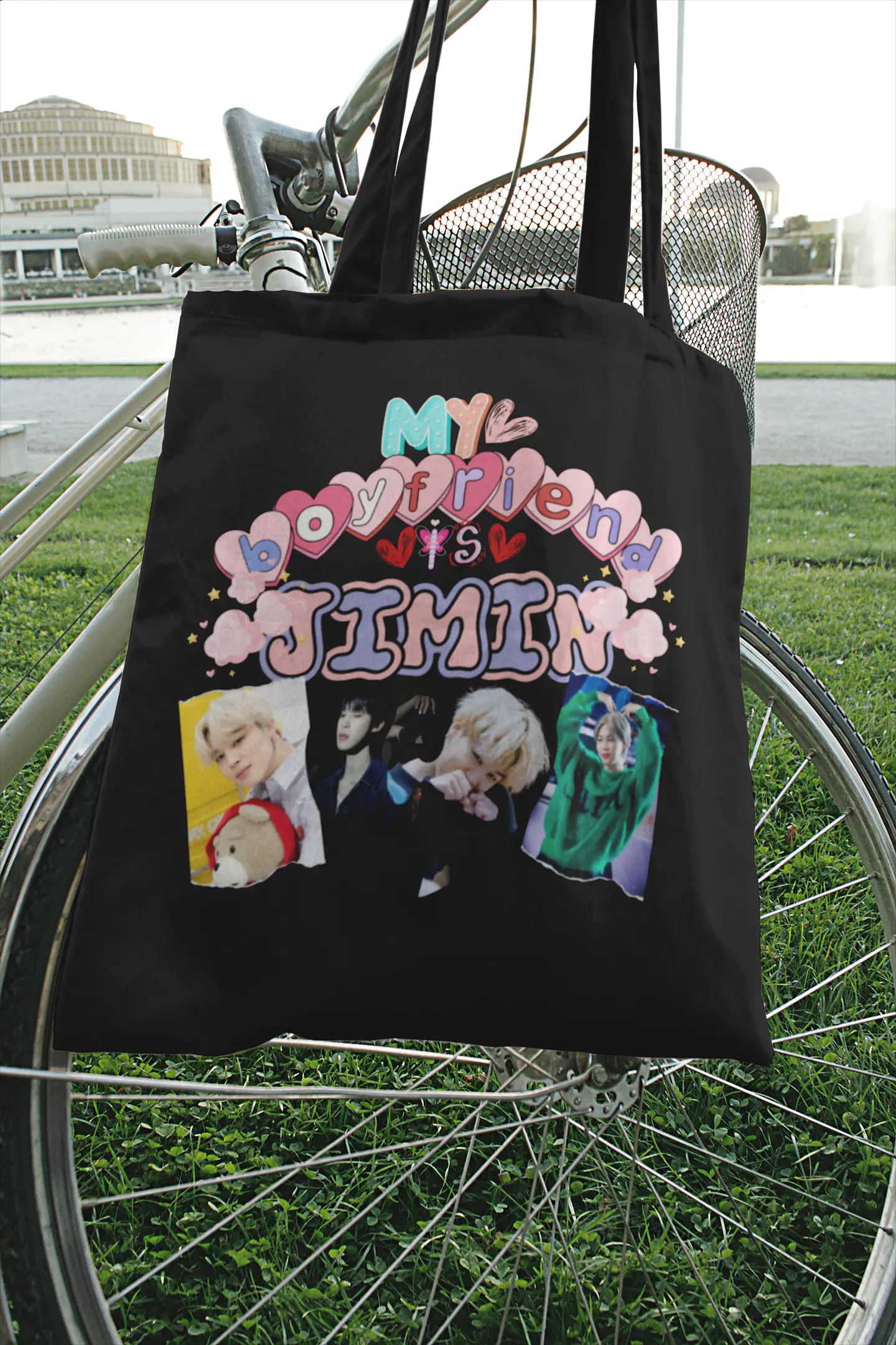 Totebag BTS Jimin | My Boyfriend Is Jimin Pastel Mood 4