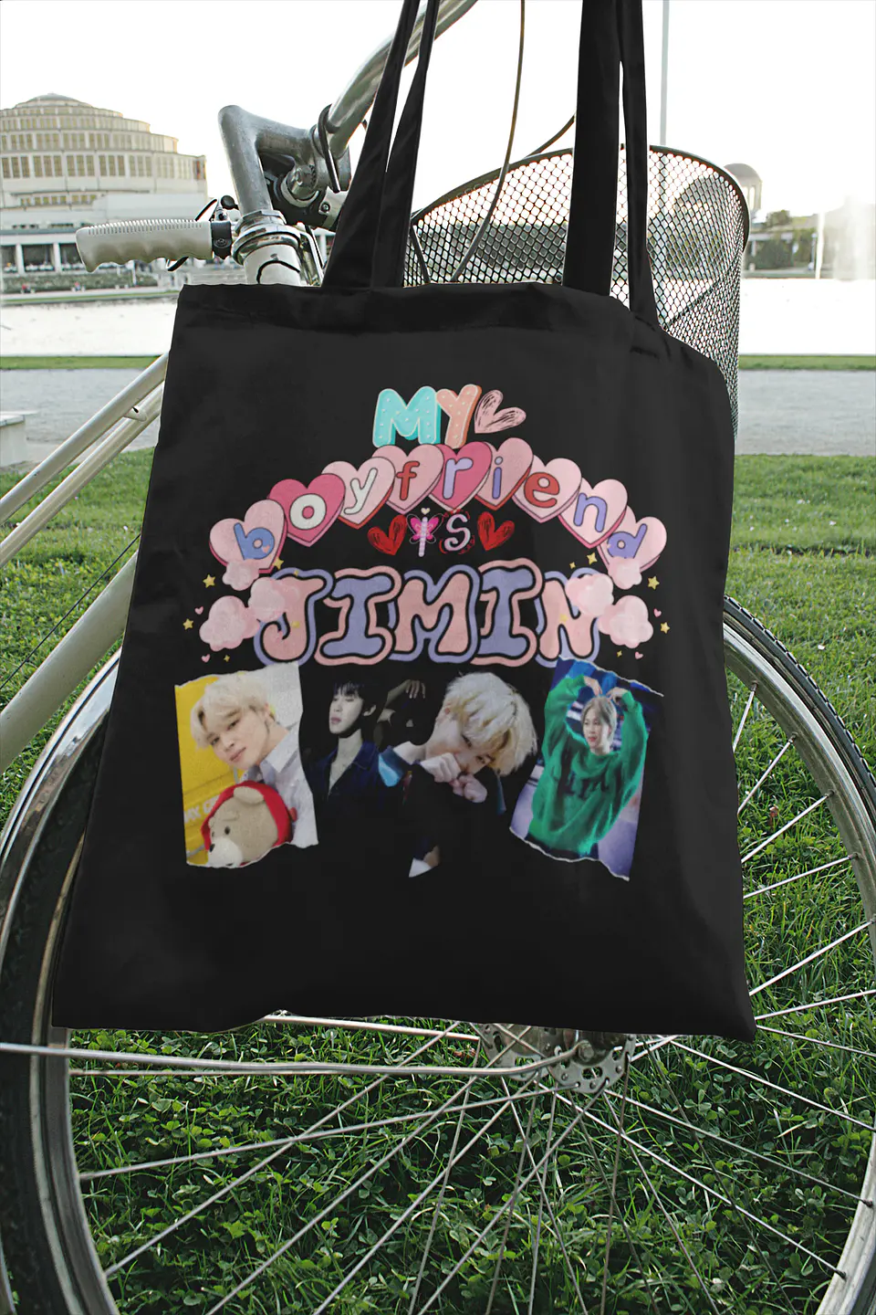 Totebag BTS Jimin | My Boyfriend Is Jimin Pastel Mood 4