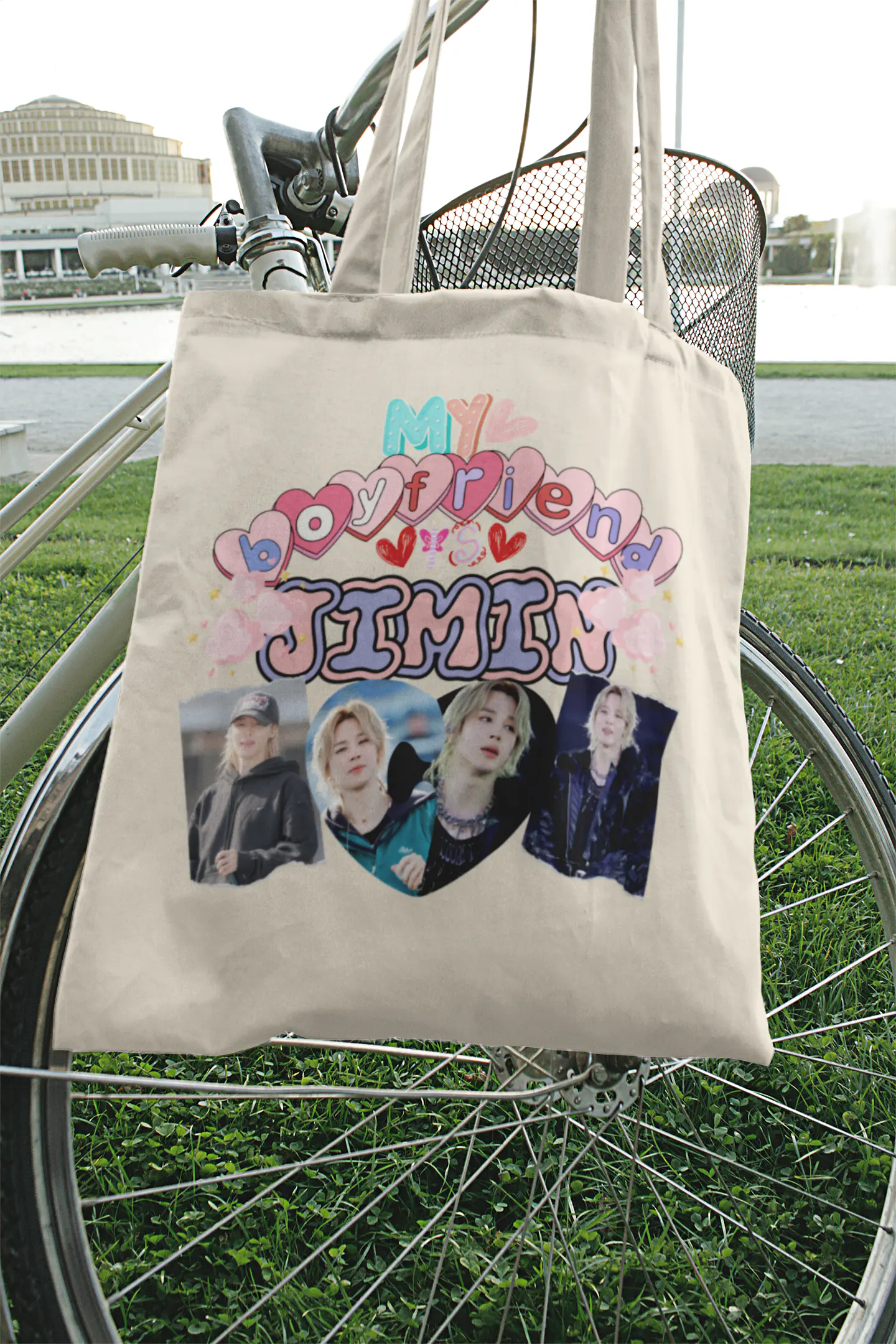 Totebag BTS Jimin | My Boyfriend Is Jimin Stage Crush 4