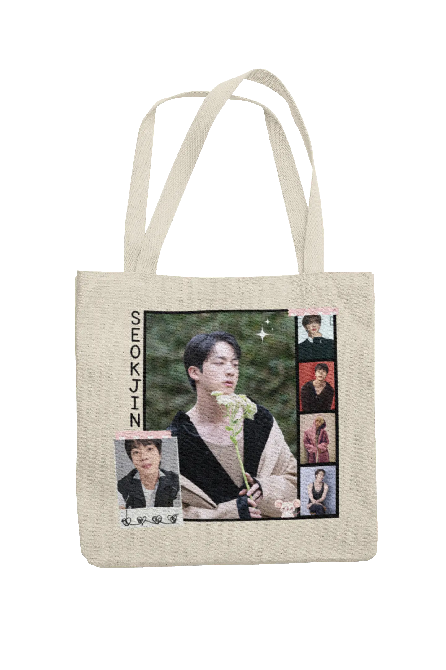 Totebag Jin BTS | Flower Moment 2