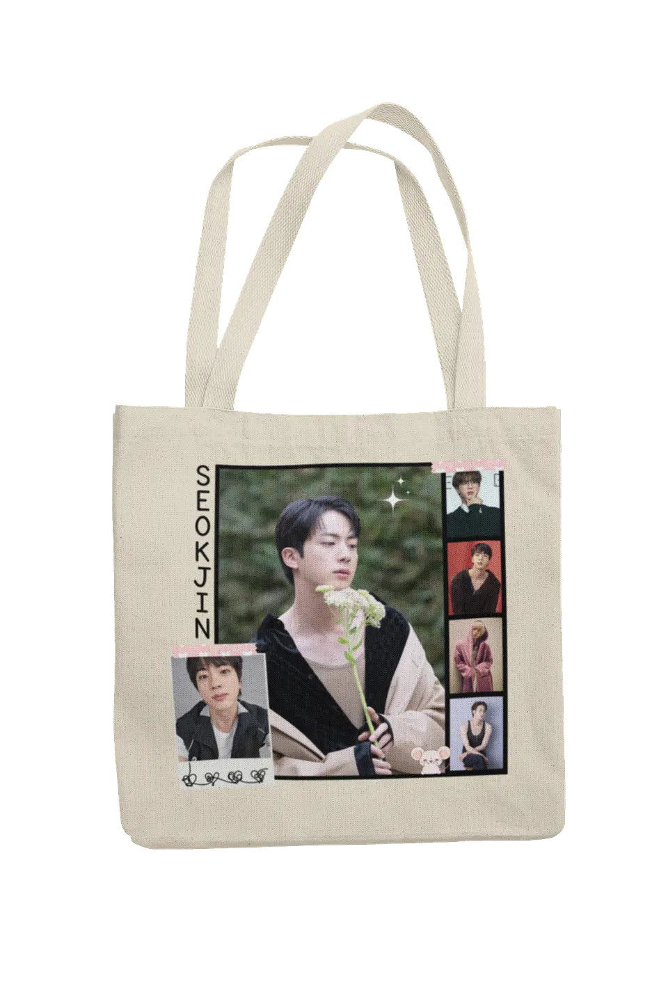 Totebag Jin BTS | Flower Moment 2