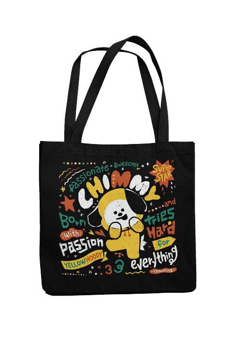 Totebag BT21 Chimmy | Yellow Hoodie Star