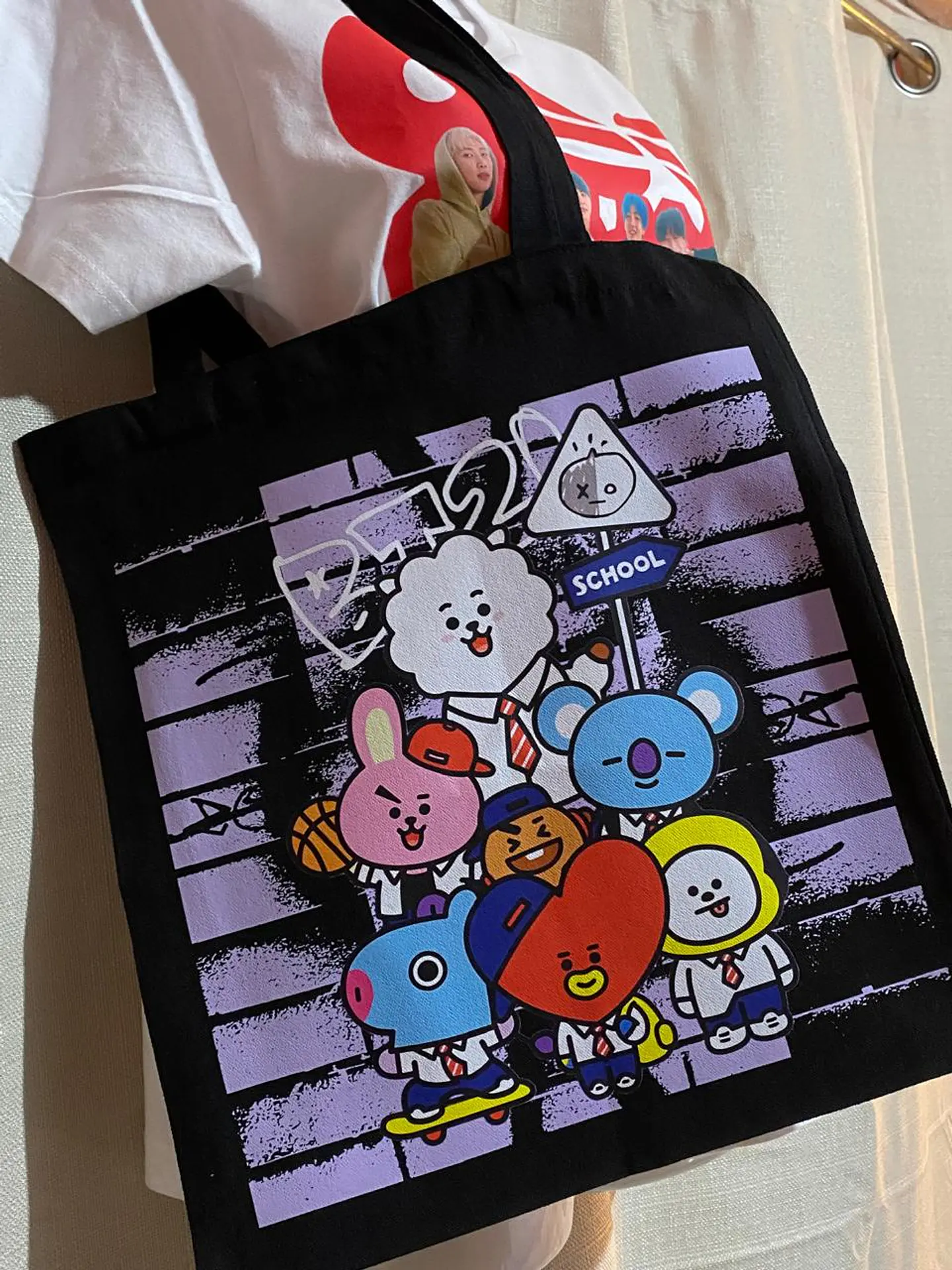 Totebag BT21 | Playground Squad 2