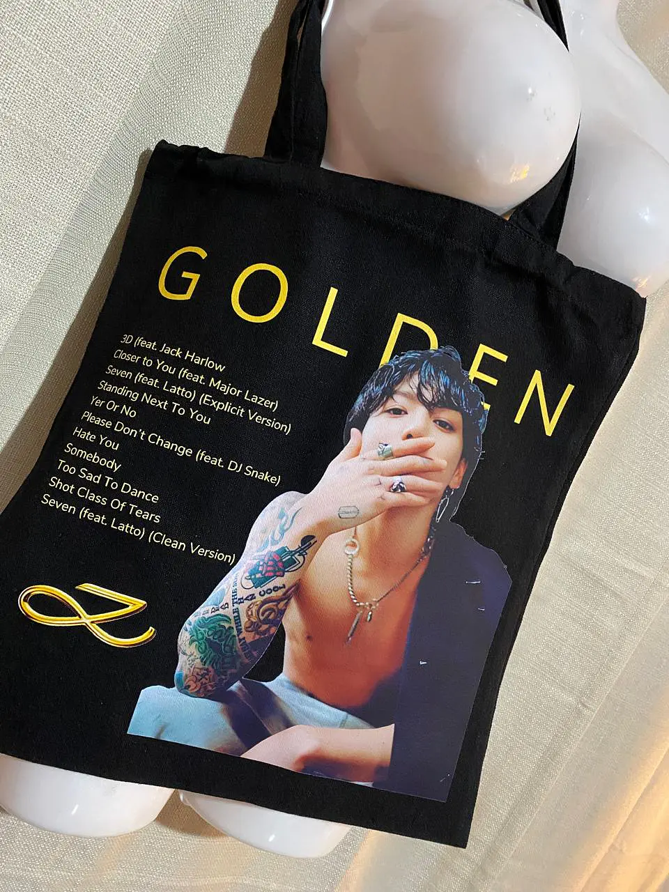 Totebag Jungkook BTS | Golden Tracklist 3