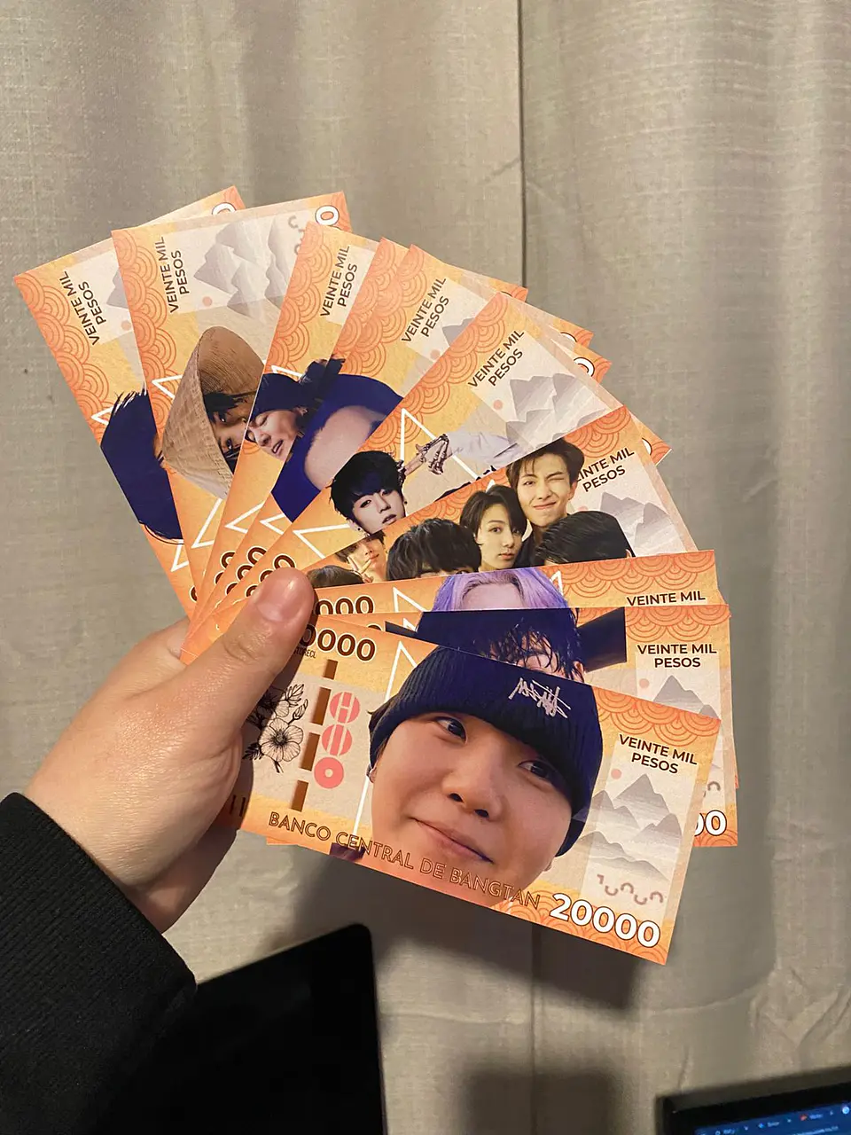 Bitibilletes BTS OT7 | Edición Coleccionable | Billetes 2