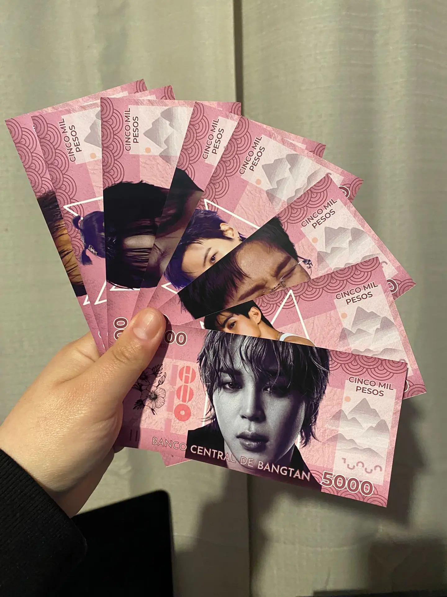 Bitibilletes BTS OT7 | Edición Coleccionable | Billetes 3