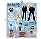 Lámina de Stickers BTS Laminados – Elige Integrante - Miniatura 5