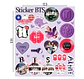Lámina de Stickers BTS Laminados – Elige Integrante - Miniatura 8
