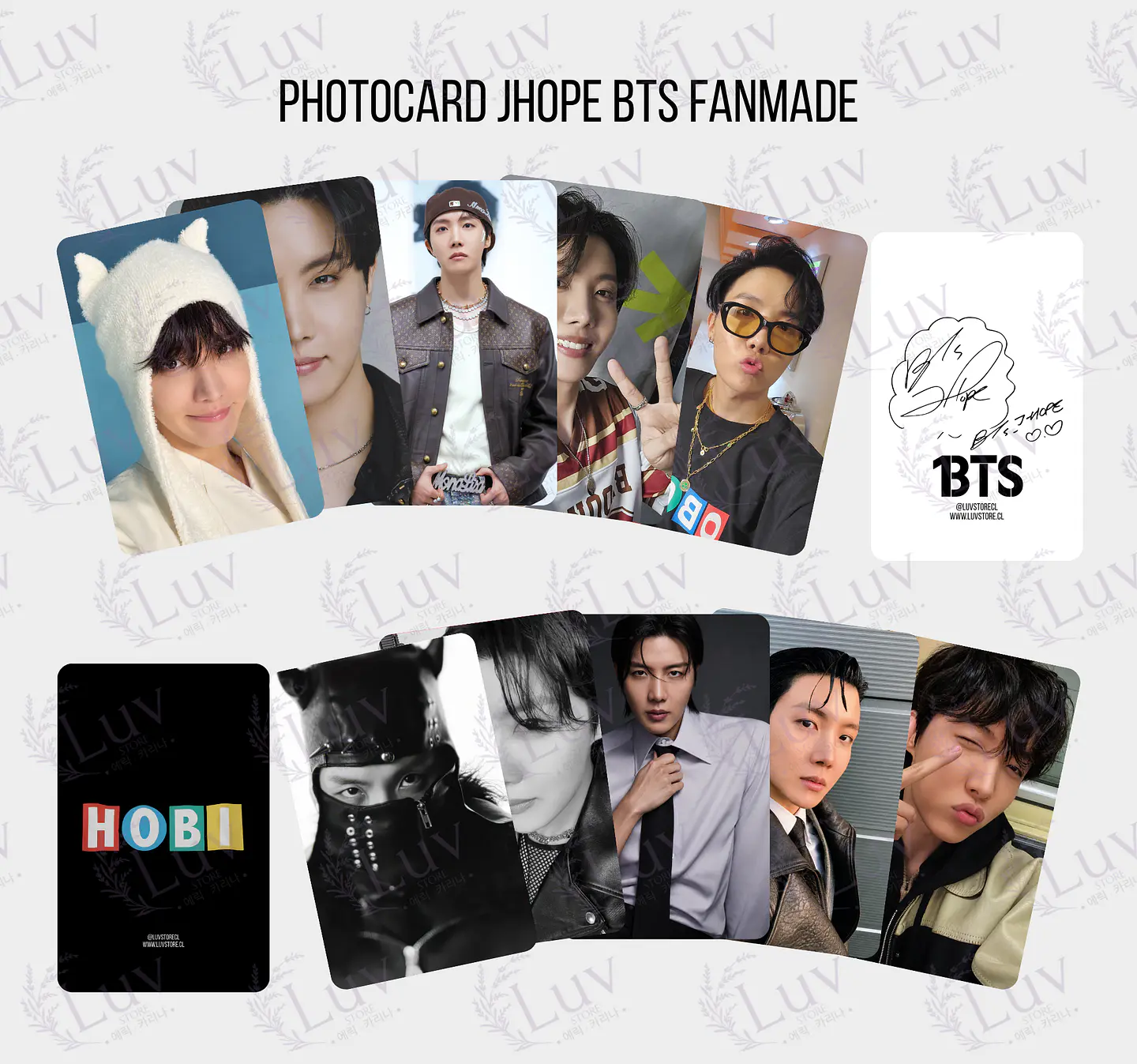 Photocard JHope BTS Fanmade 1