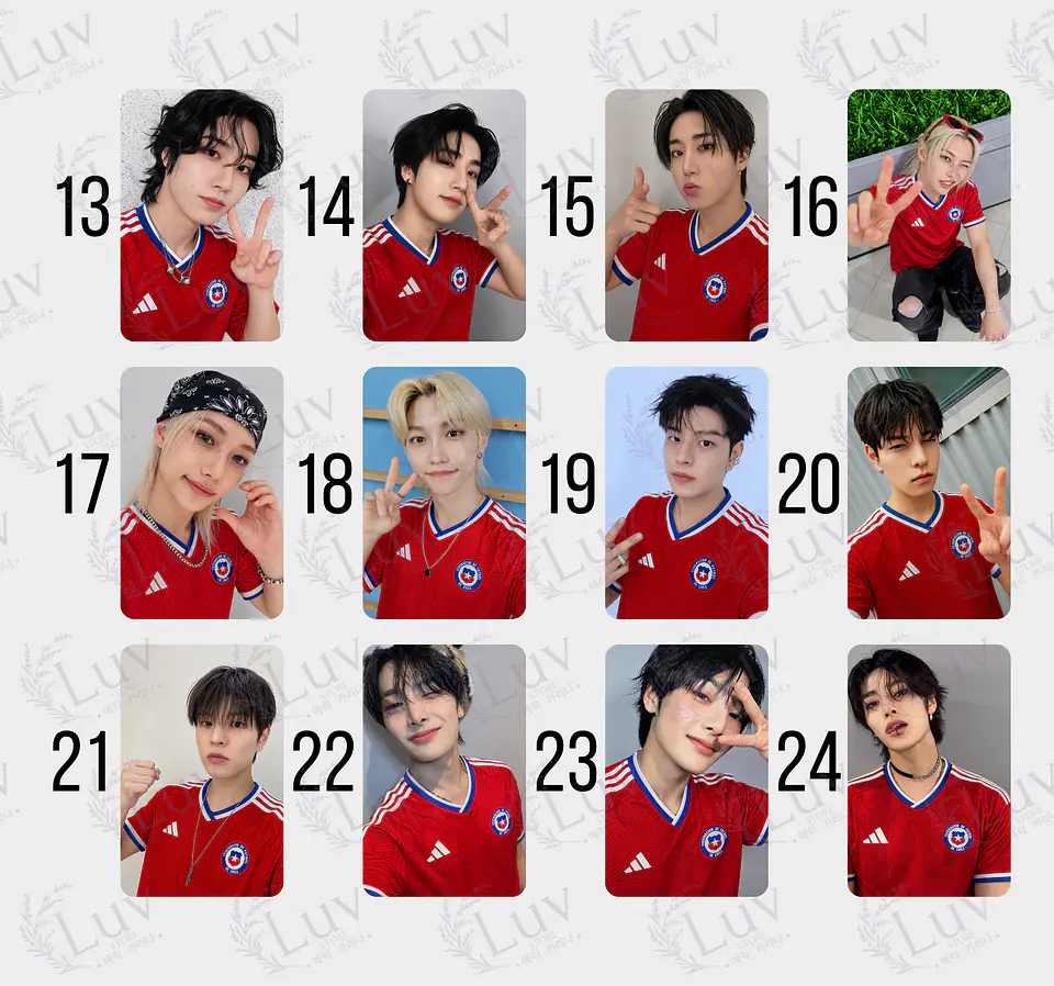 Photocards Stray Kids Selección Chilena 3