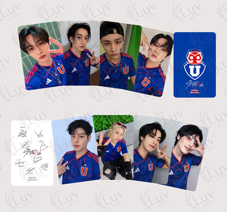 Photocards Stray Kids Universidad De Chile 1