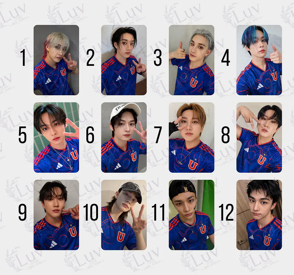 Photocards Stray Kids Universidad De Chile 2