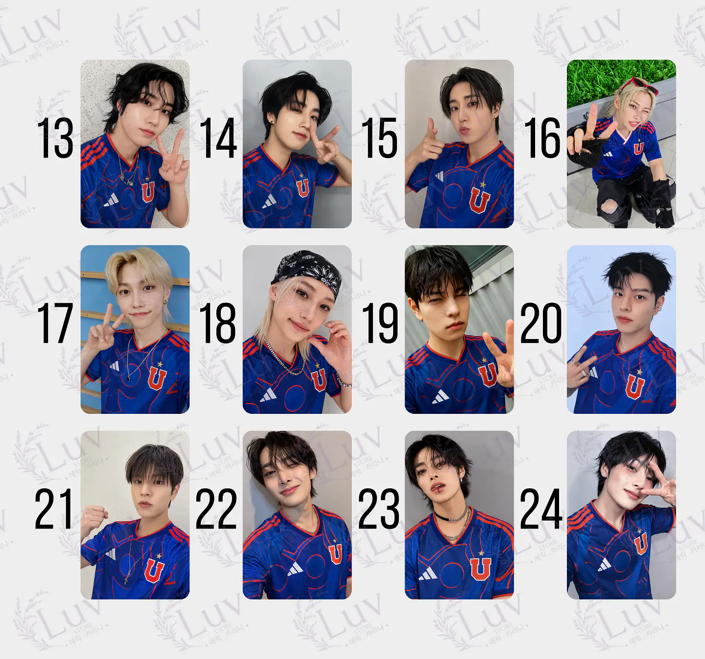 Photocards Stray Kids Universidad De Chile 3
