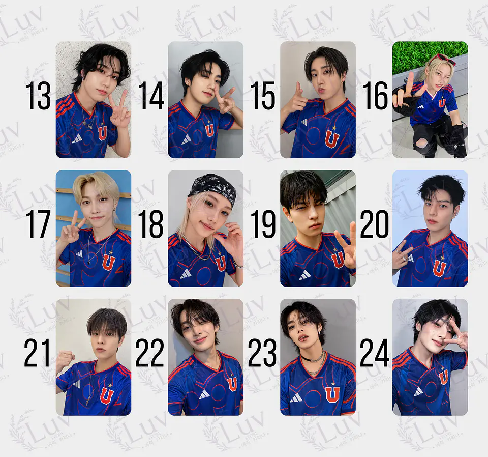 Photocards Stray Kids Universidad De Chile 3