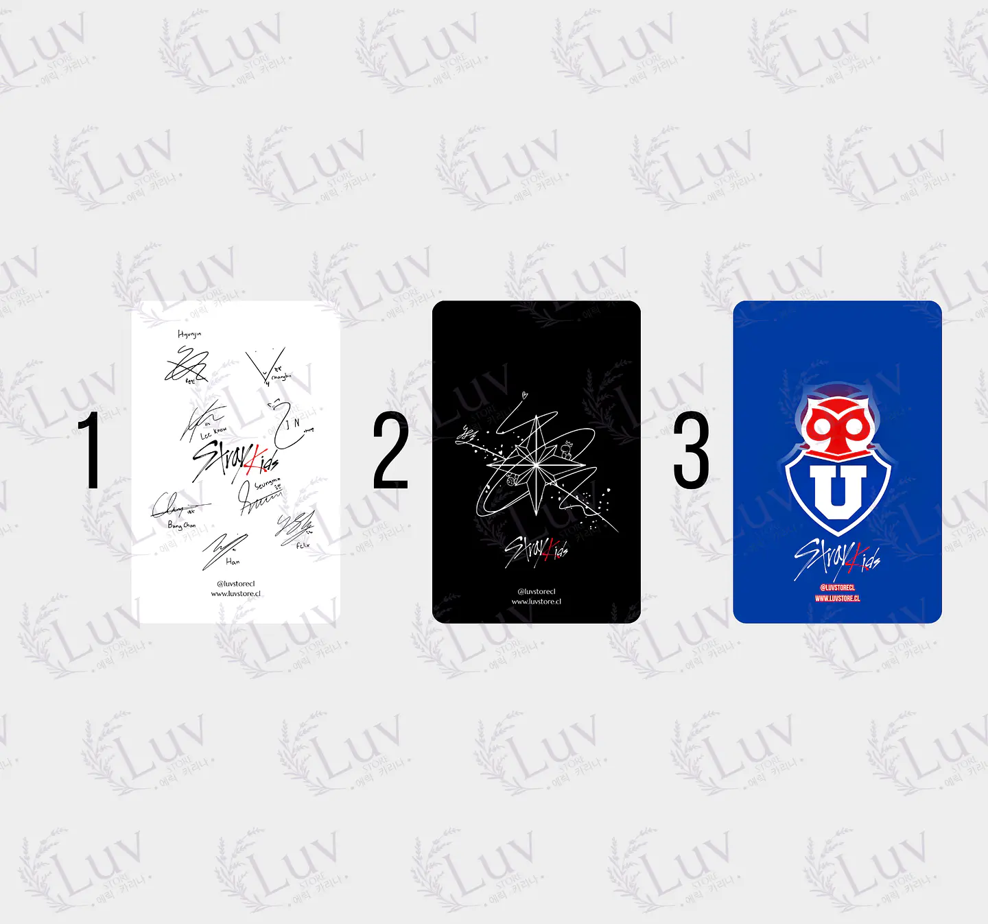 Photocards Stray Kids Universidad De Chile 4