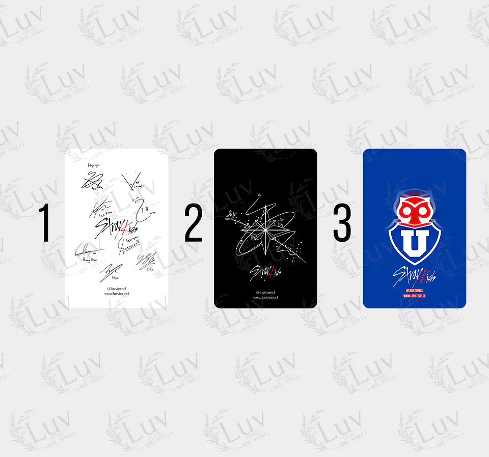 Photocards Stray Kids Universidad De Chile 4