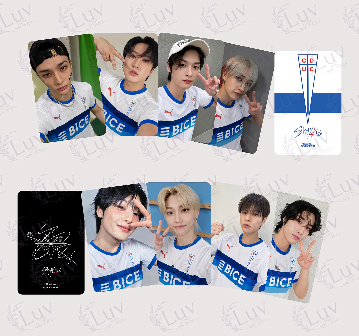 Photocards Stray Kids Universidad Católica 1