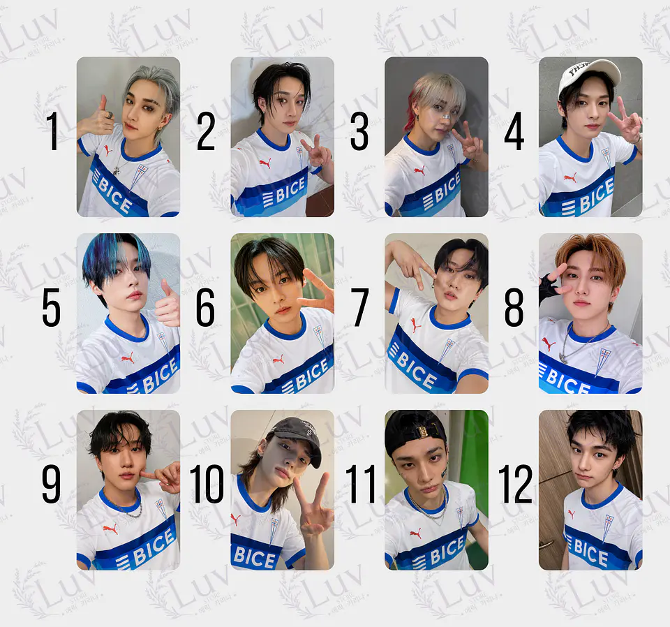 Photocards Stray Kids Universidad Católica 2