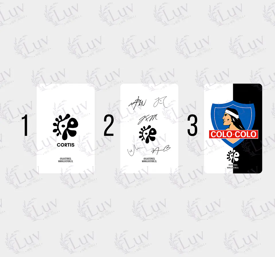 Photocards Cortis ColoColo 3