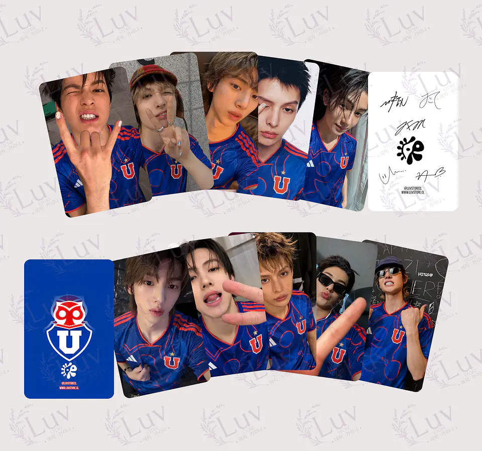 Photocards Cortis Universidad De Chile  1