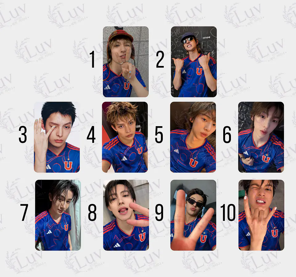 Photocards Cortis Universidad De Chile  2