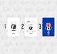 Photocards Cortis Universidad De Chile  - Miniatura 3