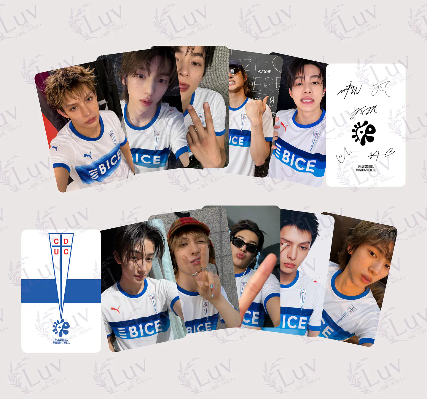 Photocards Cortis Universidad Católica 1