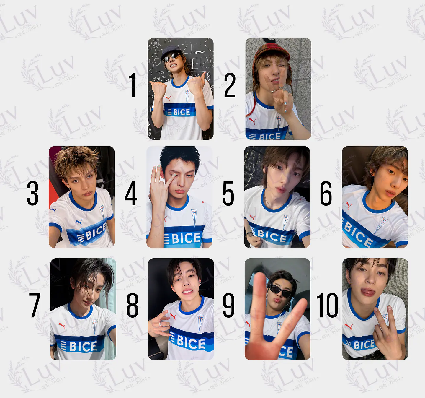 Photocards Cortis Universidad Católica 2