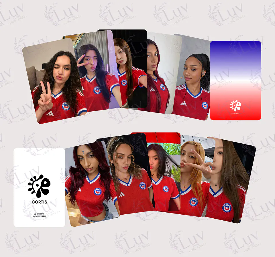 Photocards Katseyes Selección Chilena  1