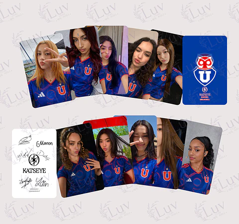 Photocards Katseyes Universidad De Chile 