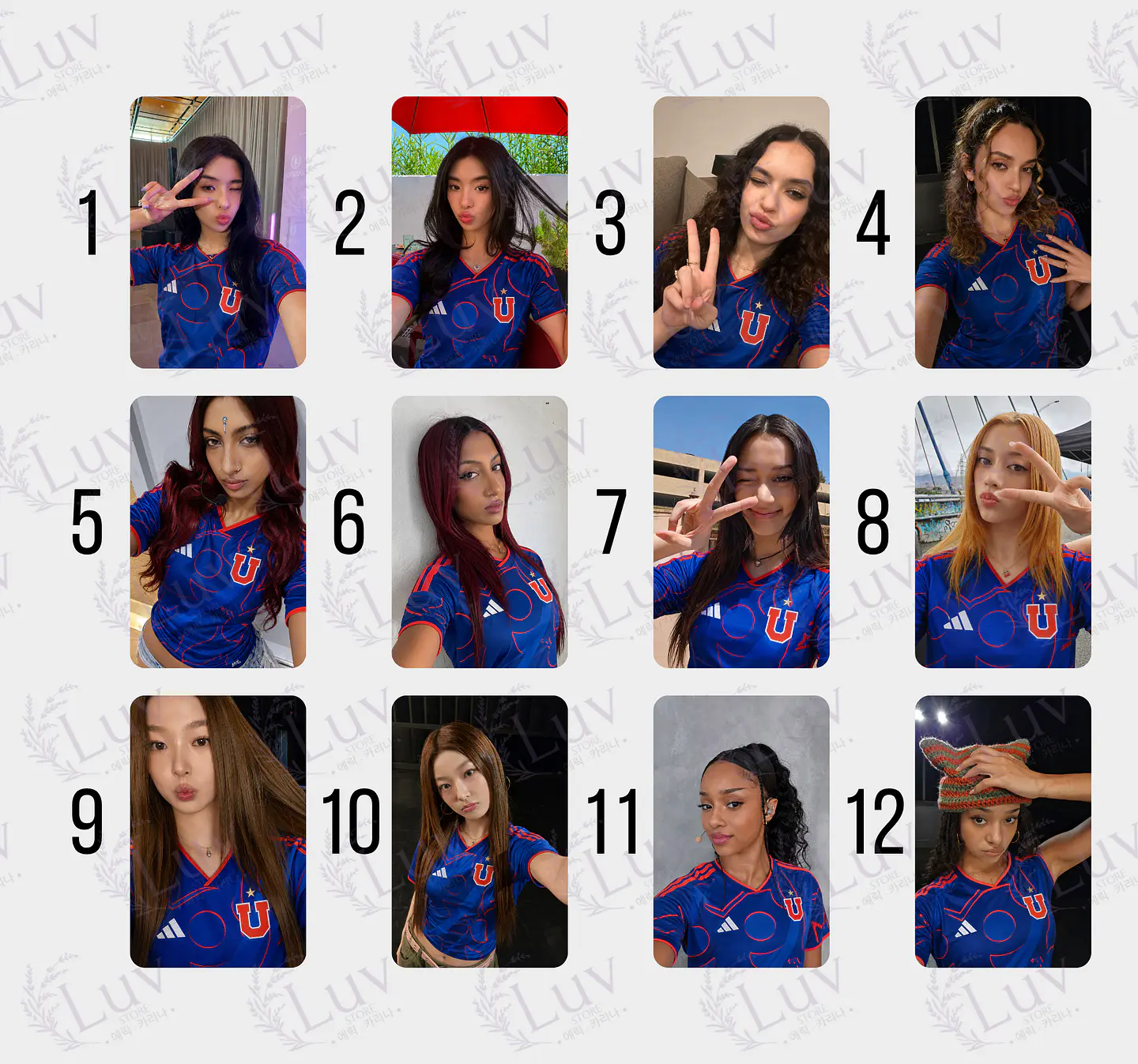 Photocards Katseyes Universidad De Chile  2