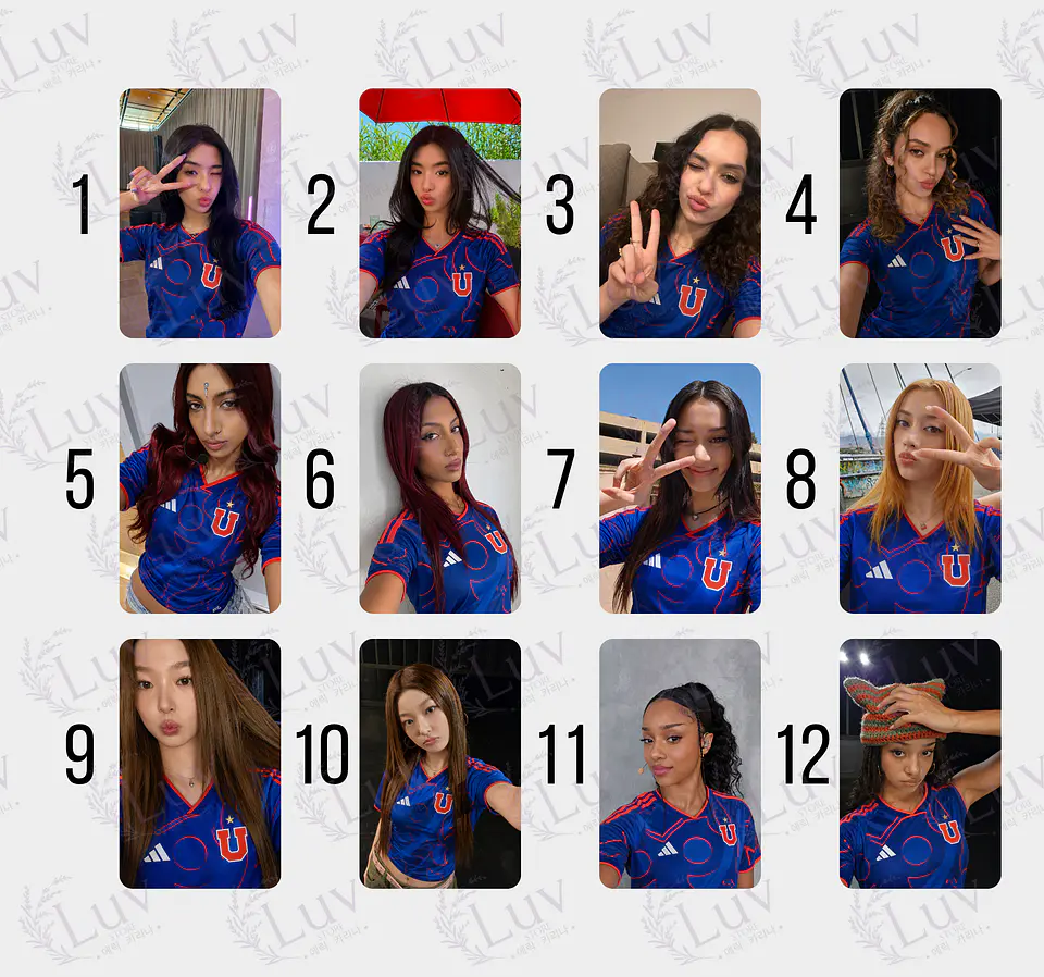 Photocards Katseyes Universidad De Chile  2