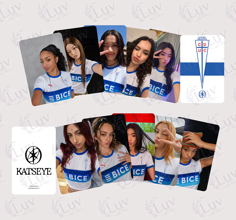 Photocards Katseyes Universidad Católica 1