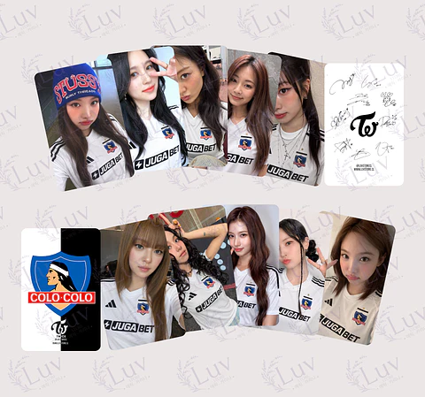 Photocards Twice Colo-Colo